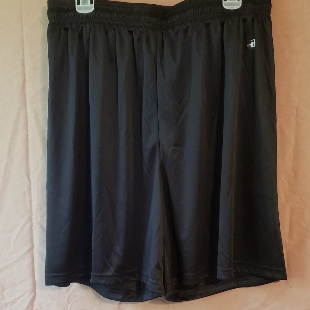Badger Sport, Black Shorts, Size XL